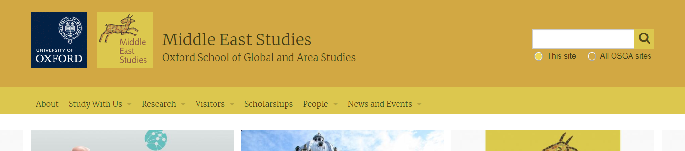 Middle East Studies Centre website header middle east studies centre website header